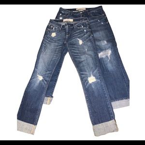 Abercrombie Bundle Distressed Stretch Jeans 25/0